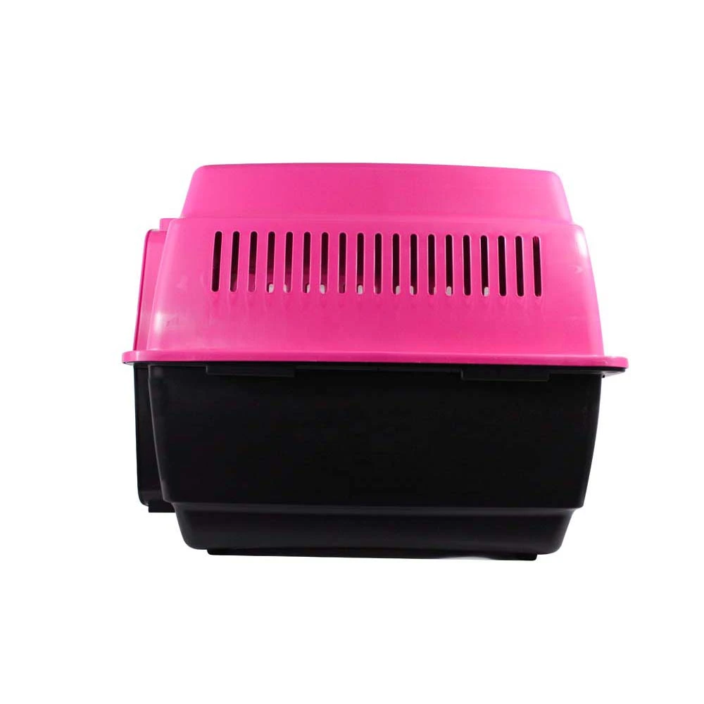 Casa / Transportadora para perro mediana rosa, Duna