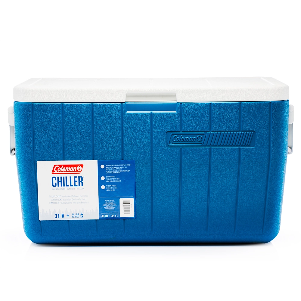 Hielera Chiller Azul 45.4 L Coleman