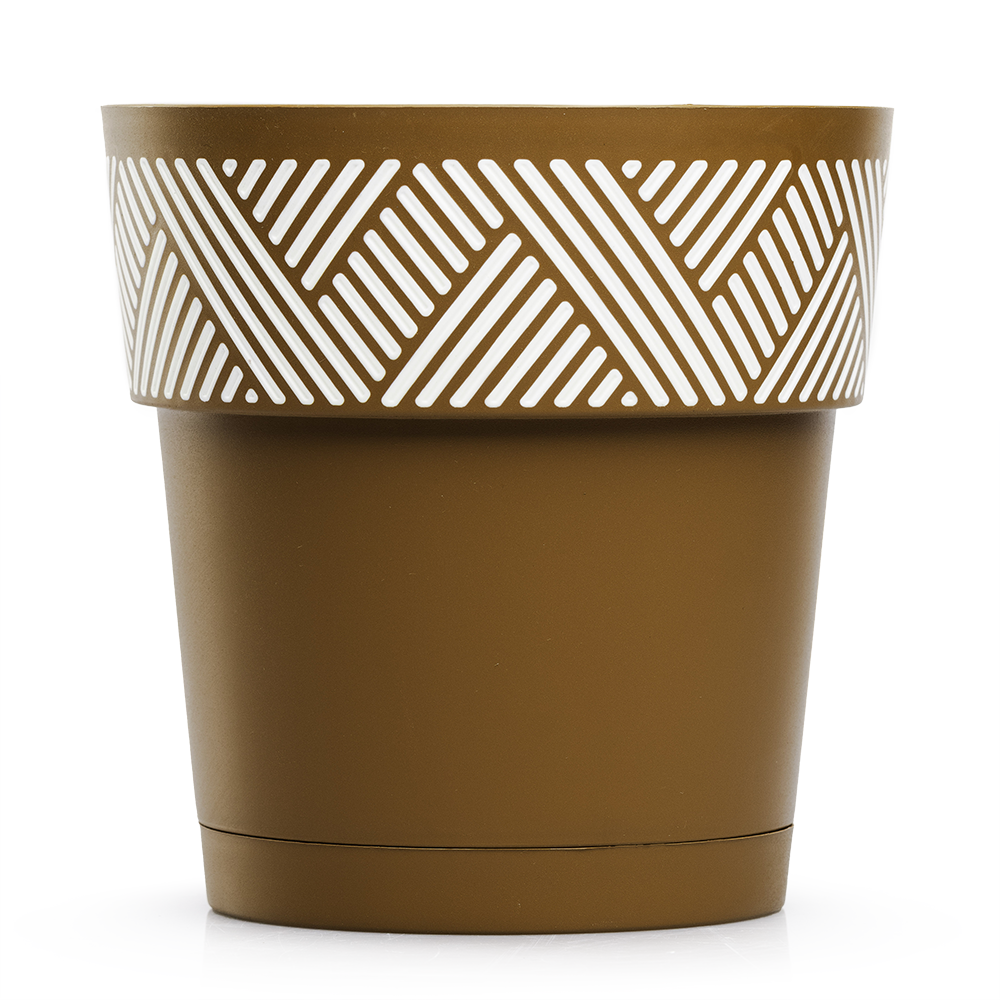 Maceta redonda Abigail 15cm CUBASA