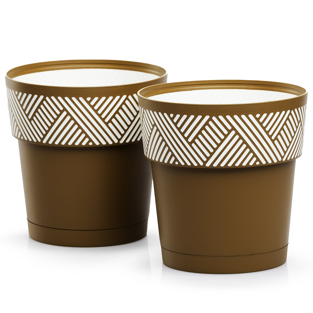 Maceta redonda Abigail 15cm CUBASA