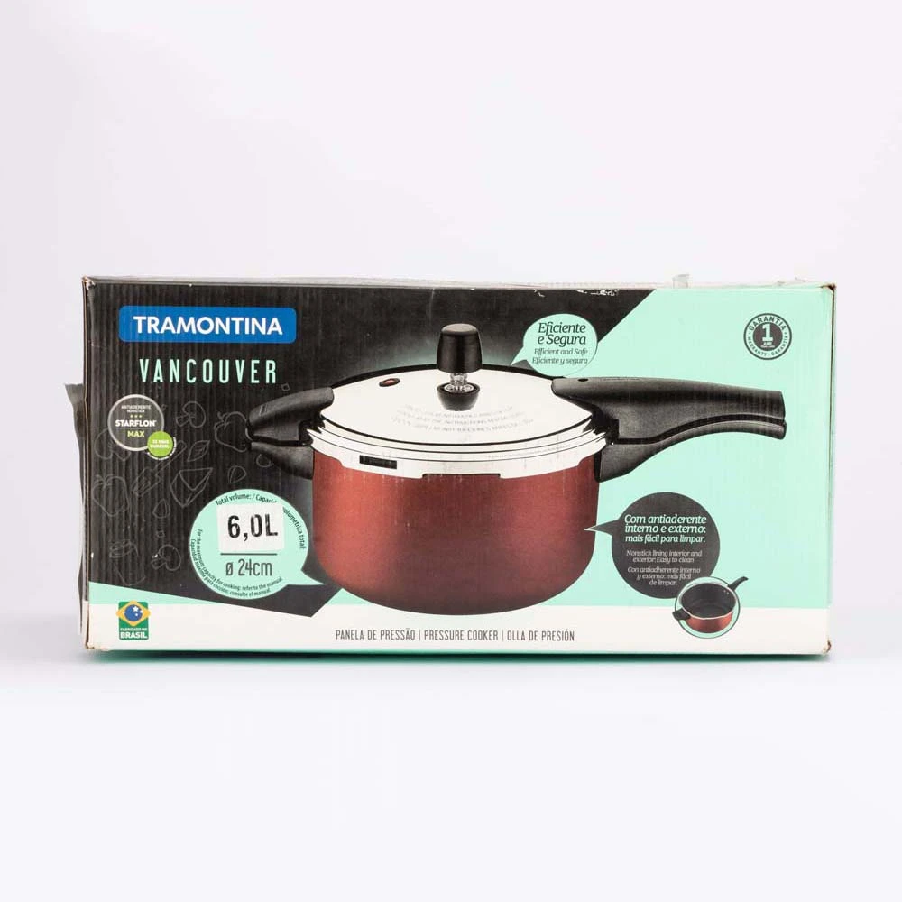 Olla de presión 6L Vancouver Tramontina