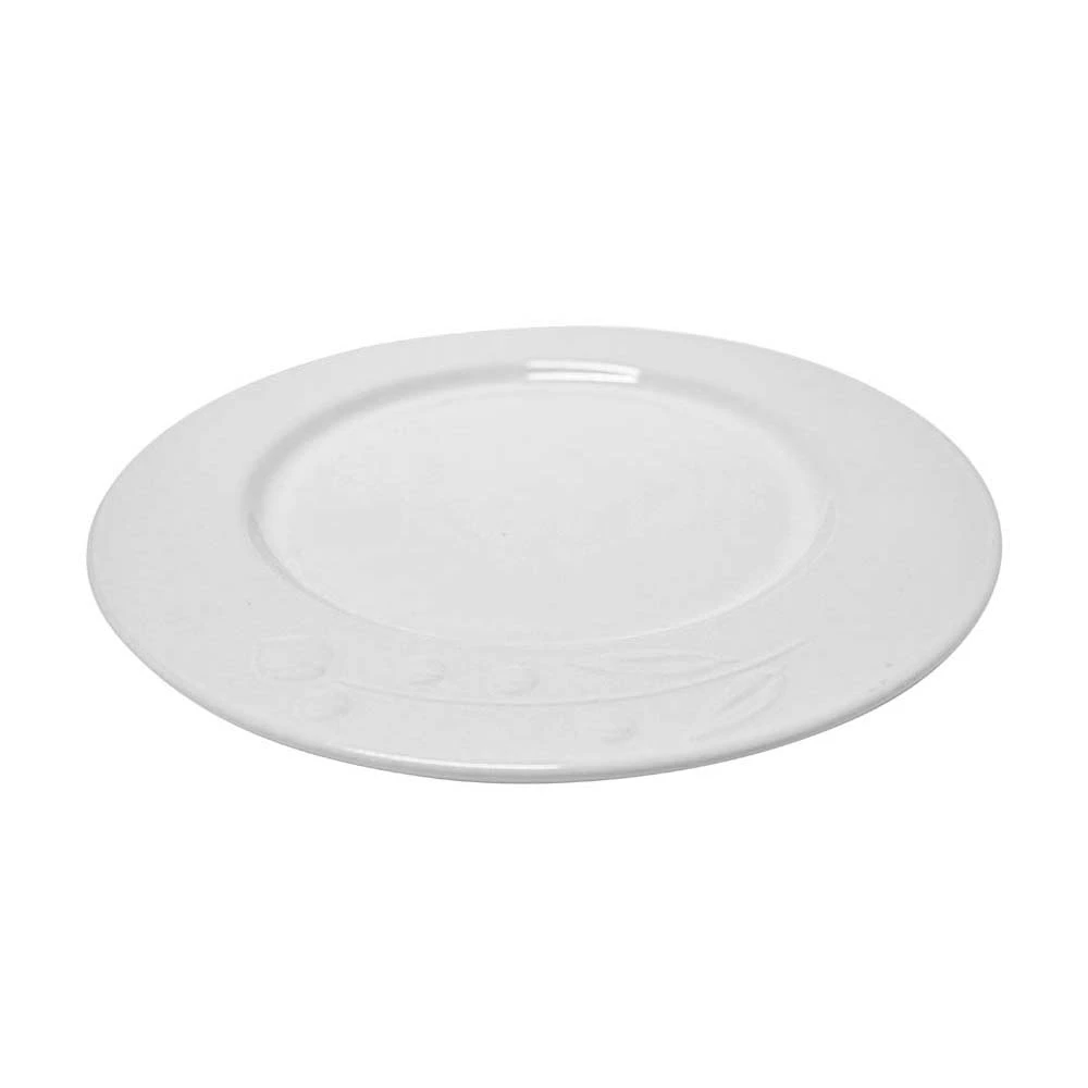 Plato Trinche 27.5 cm Corsage Blanco Cerámica