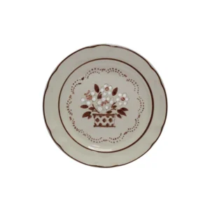 Plato Pastel Flor de Otoño Santa Anita