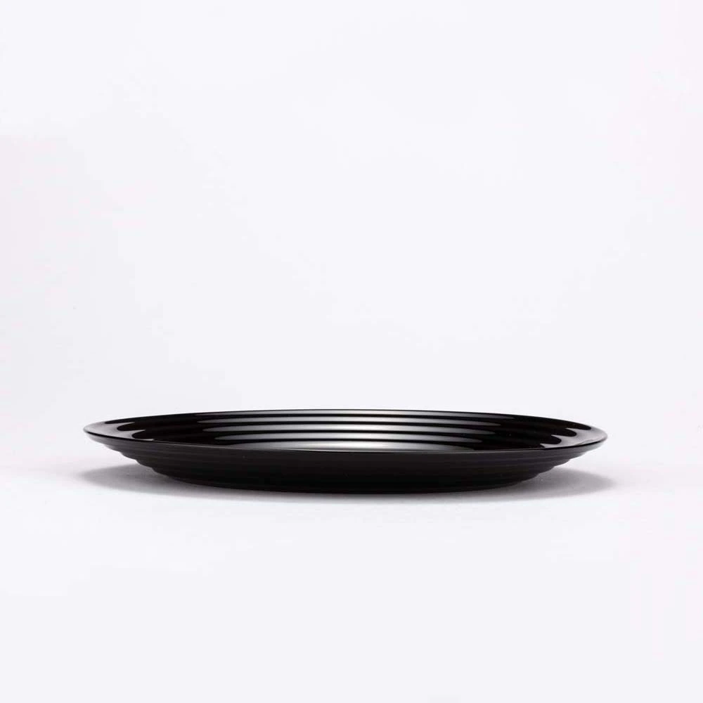 Plato Postre Harena Negro 19cm Luminarc