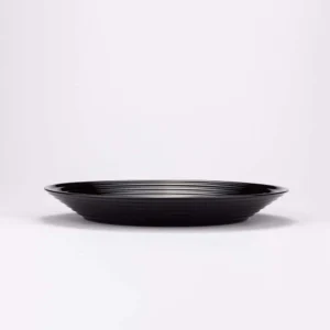 Plato Hondo Harena Negro 23cm Luminarc