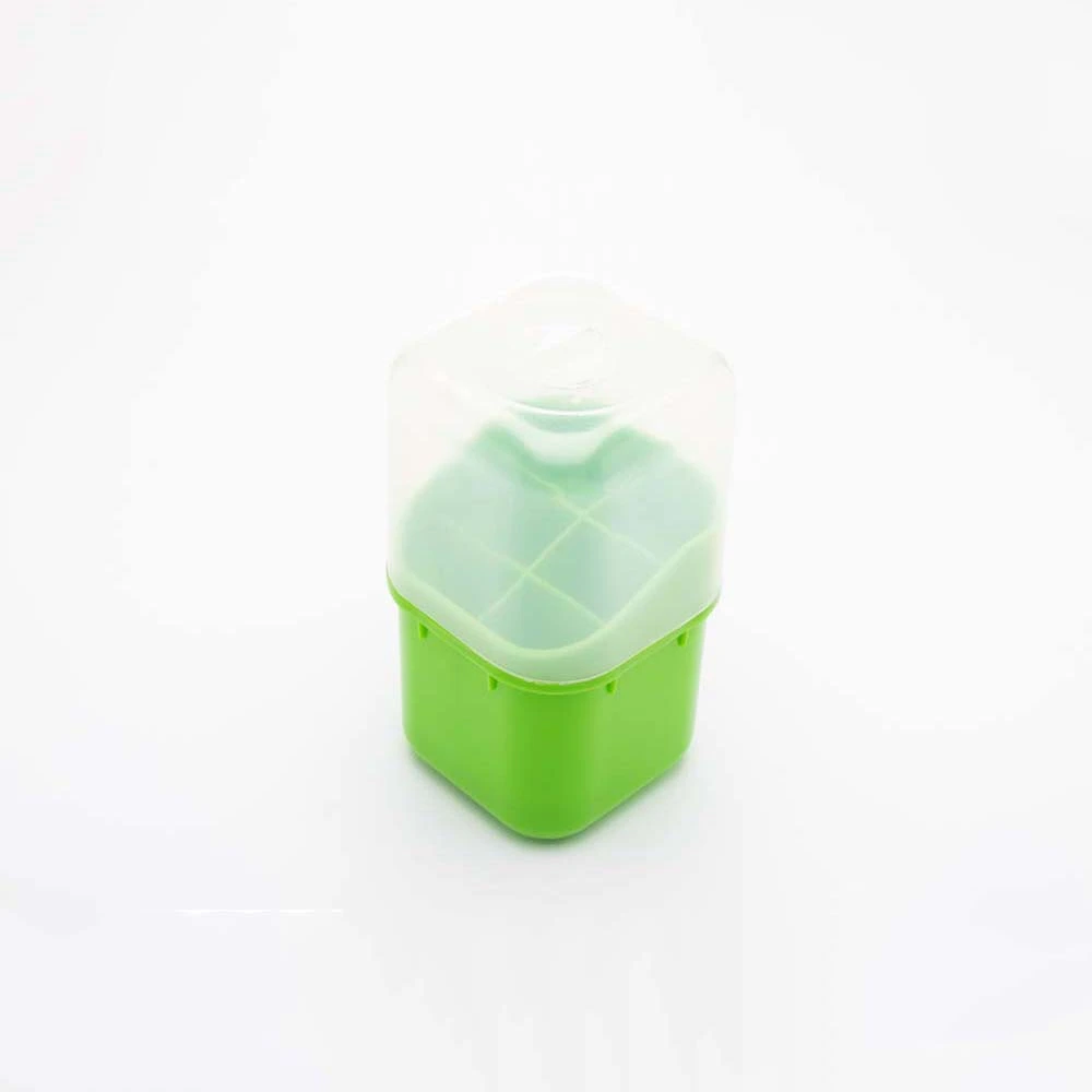 Porta Cubiertos Con Tapa y Divisiones Verde Europlast - Imagen 2