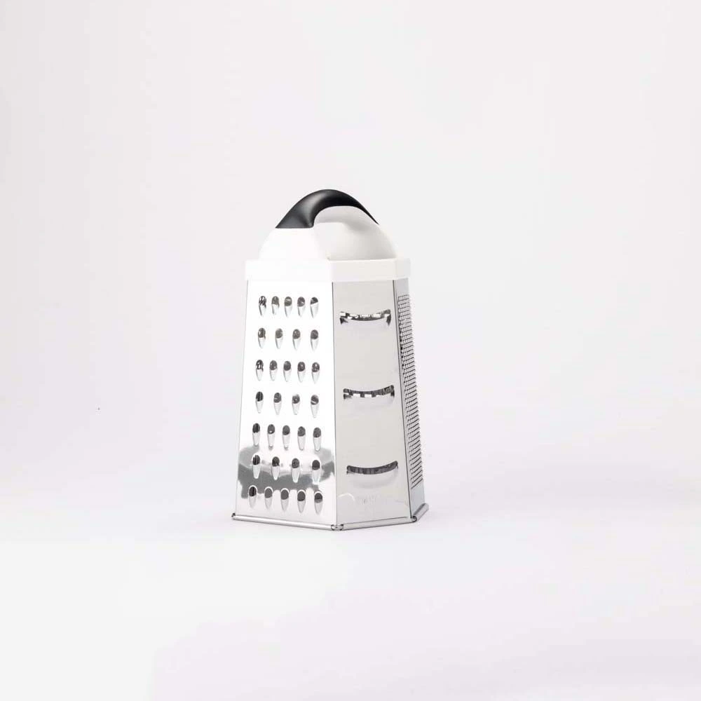 Rallador Hexagonal 23cm Acero Inoxidable Metaltex