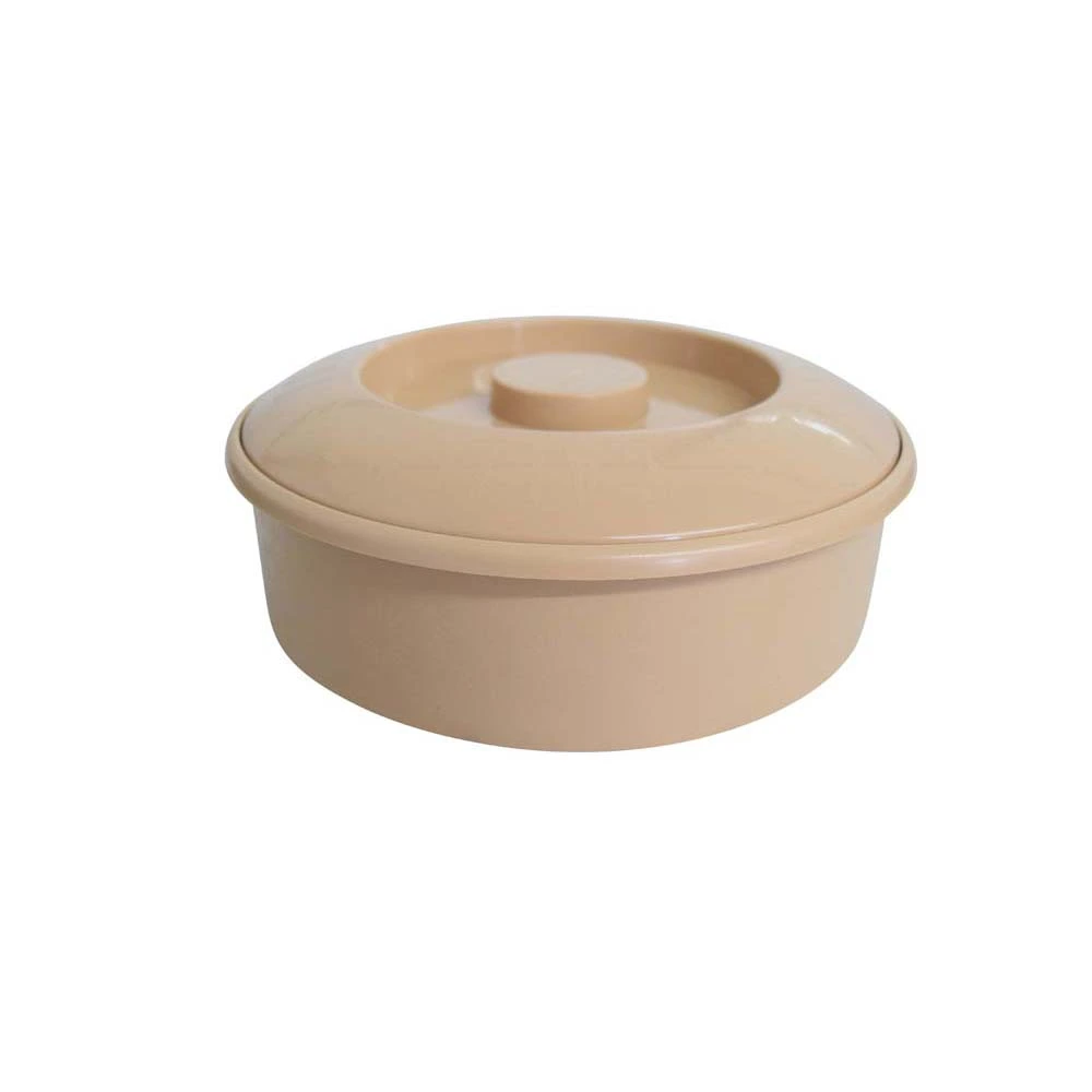 Tortillero Mexicano con Tapa Café Plástico Boris