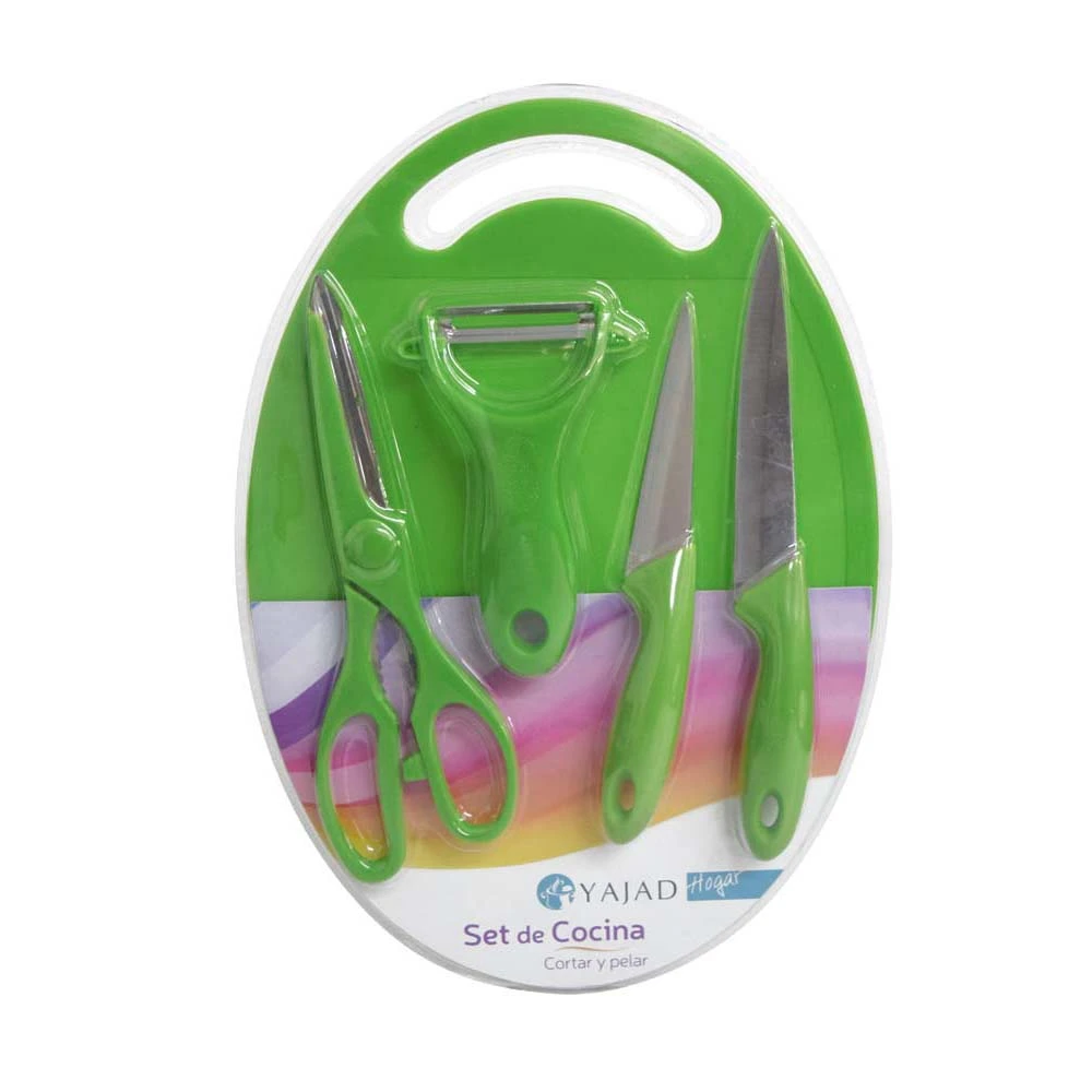 Set de cocina cortar y pelar Cheff Yajad