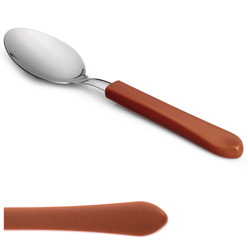 Cuchara Sopera Leme Rojo 18.50cm Tramontina