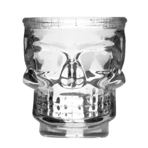 Vaso Tequilero Calavera 50ml Vidrio