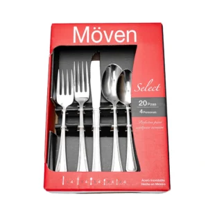 Cubiertos Toledo Moven 20 Piezas