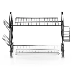 Escurridor Elegance Doble Nivel Acero Inoxidable Tavola