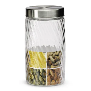 Frasco Espiral 1.5L Vidrio Omibel