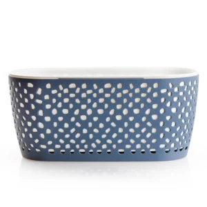 Maceta Ovalada Isabella 15.5cm Plástico CUBASA