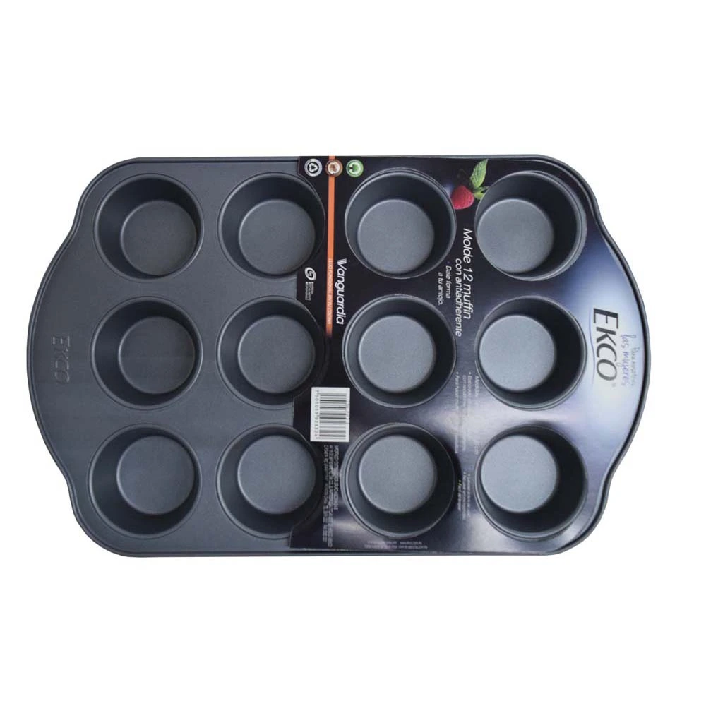 Molde para 12 Muffins Aluminio Ekco - Imagen 3