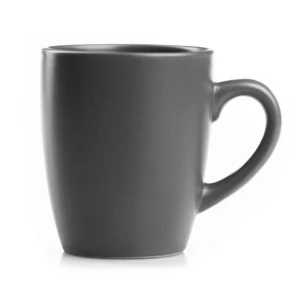 Taza Match 350ml Gris Cerámica Crown Baccara