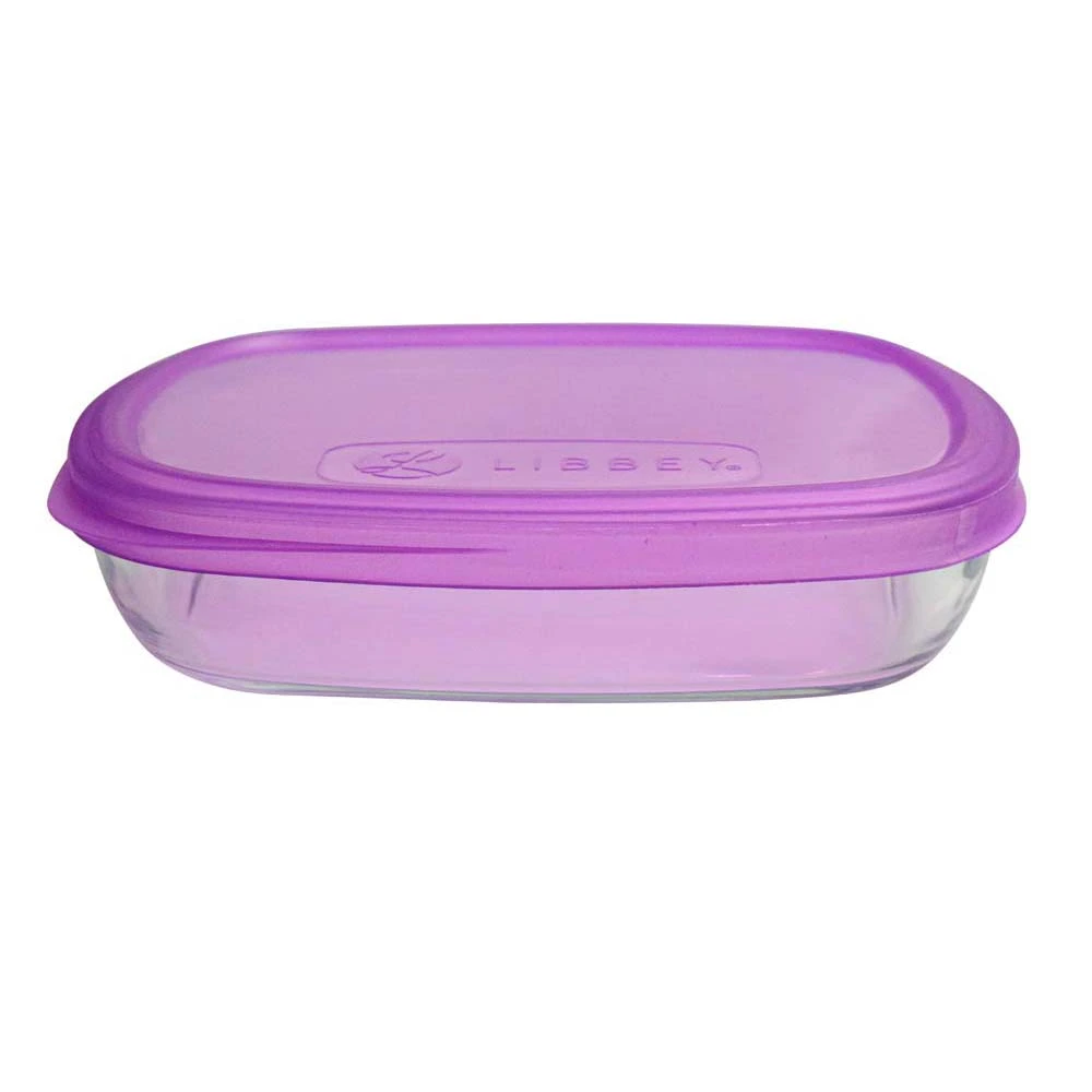 Taz?n Serve It 1.3L con Tapa Vidrio Libbey - Imagen 2