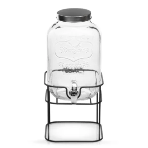 Dispensador Vitrolero Labrado Vitrolero 5L Vidrio Vittori