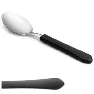 Cuchara Sopera Leme Negro 18.50cm Tramontina