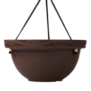 Maceta Colgante Chocolate 41.9cm Plástico La Ardilla