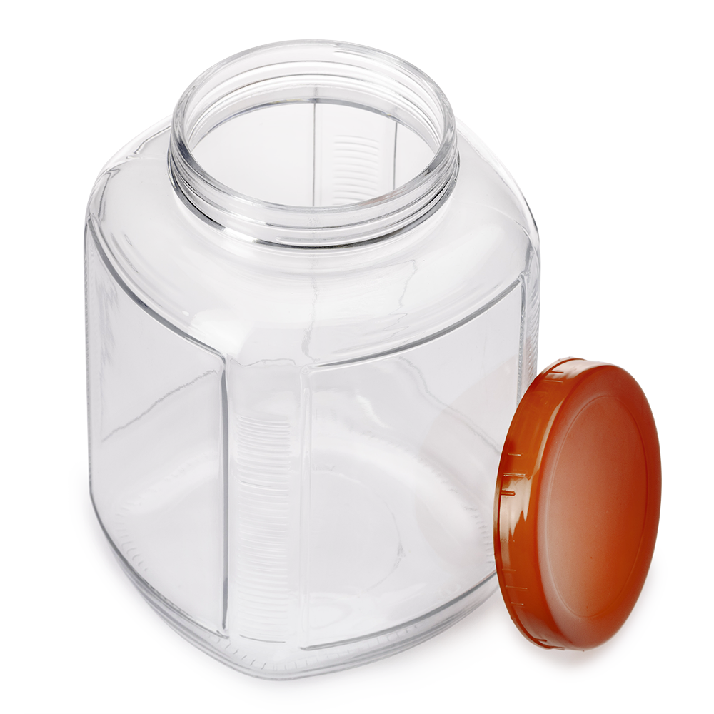 Brocal Cuadrado 4.5L Vidrio Mittori - Imagen 2