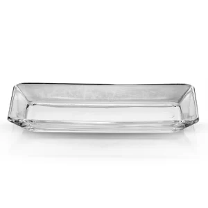 Plato Rectangular 23.8cm Vidrio Tempo Libbey