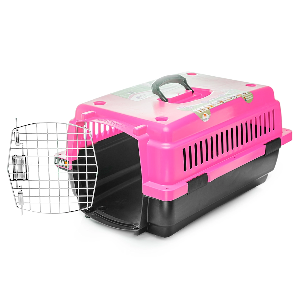 Casa Transportadora Para Perro Kennel Chica Rosa Duna - Imagen 8