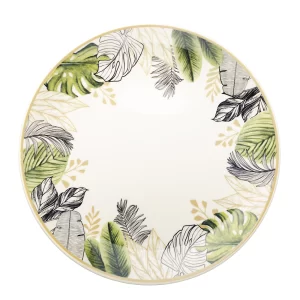 Plato Trinche 26 cm Natural Corona