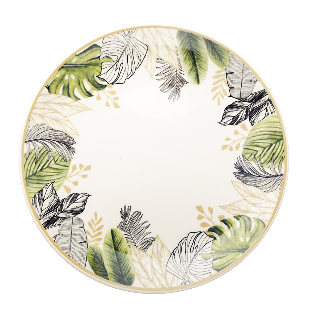 Plato Trinche 26 cm Natural Corona