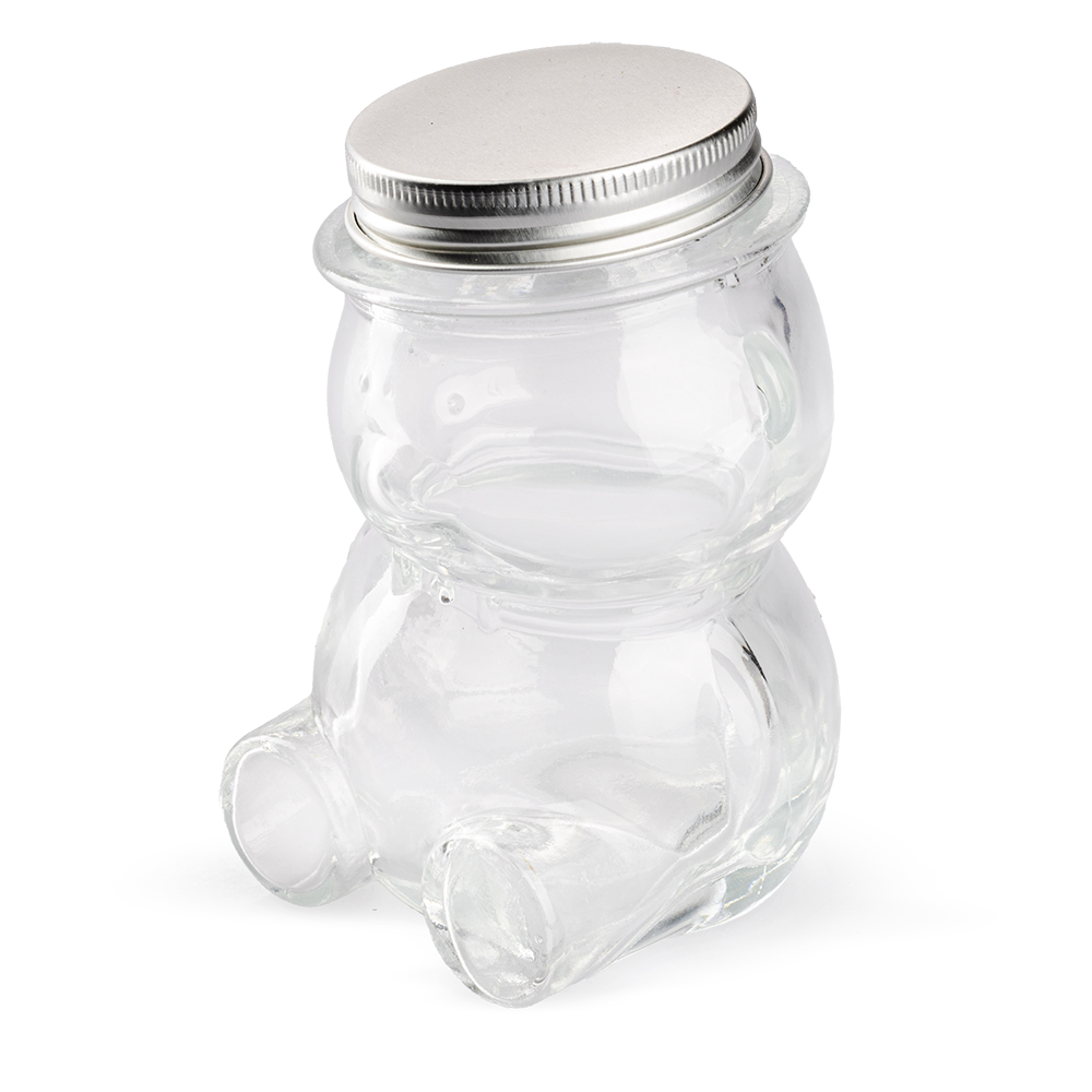 Frasco Vidrio Oso 160ml - Imagen 2