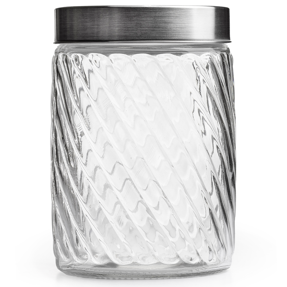 Frasco Espiral c/tapa de acero 1 L