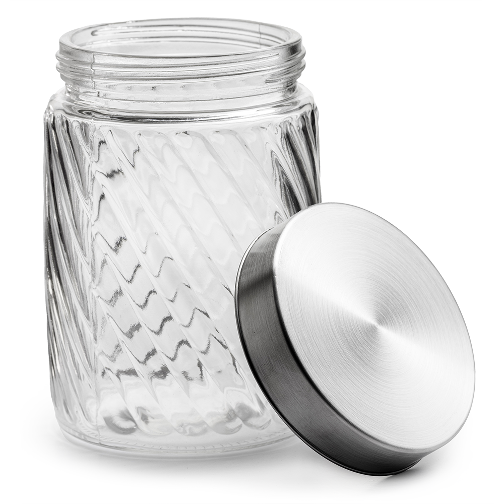 Frasco Espiral c/tapa de acero 1 L