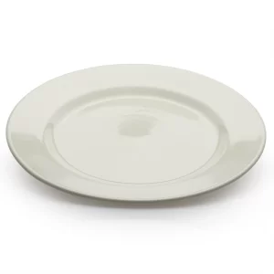 Plato Trinche 27 cm Nevada Blanco Corona