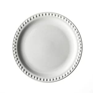 Plato Pastel 19.6cm Emboss Mauve Santa Anita