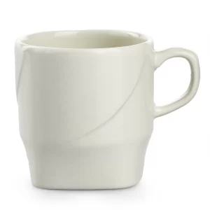 Taza té Cuadrada Luciana 240 ml Corona