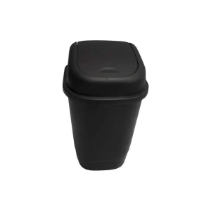 Bote Balancín 11L Negro Plástico Torosen