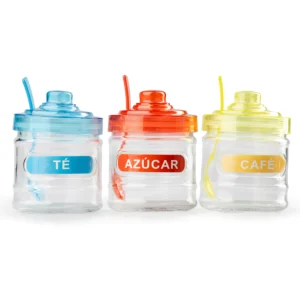 Set Frascos 300ml para Café