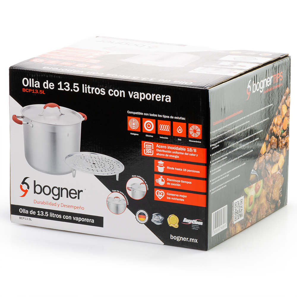 Olla Vaporera 13.5L Bogner - Imagen 8