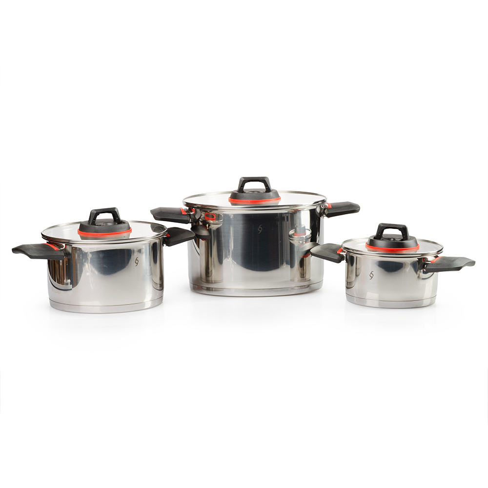 Batería de Cocina 3 piezas Bogner