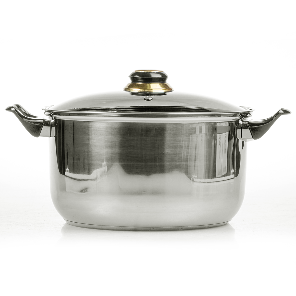 Batería de Cocina La Poblana 12 Piezas Acero Inoxidable Negra - Imagen 3