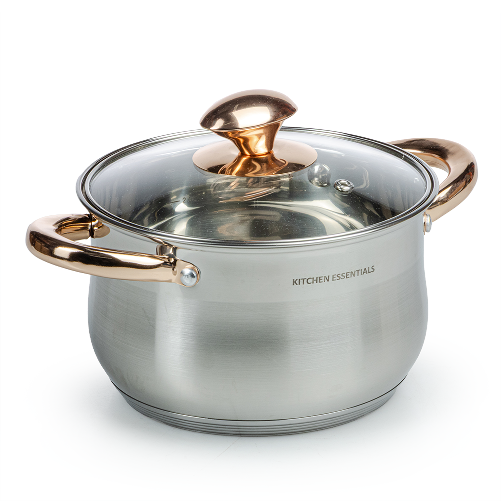 Juego de 4 Cacerolas Oporto Acero Inoxidable - Imagen 5