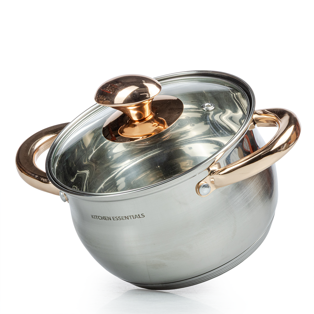 Juego de 4 Cacerolas Oporto Acero Inoxidable - Imagen 6