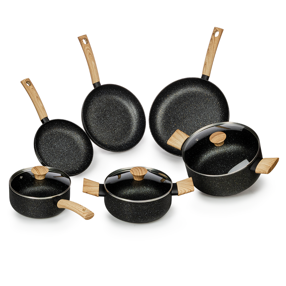 Batería de Cocina Stone Line Aluminio Acmir 2000