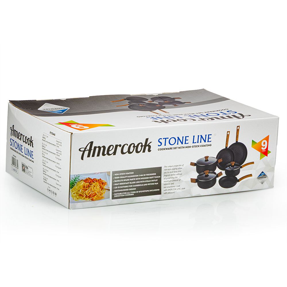 Batería de Cocina Stone Line Aluminio Acmir 2000 - Imagen 9