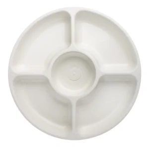 Botanero Dip Plástico Blanco Boris