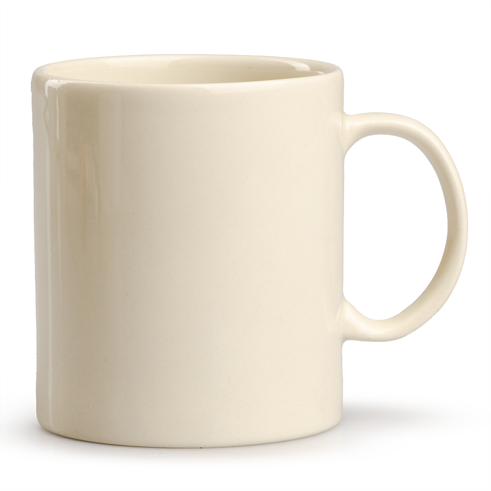 Taza Mug Blanca 310ml Loza Corona