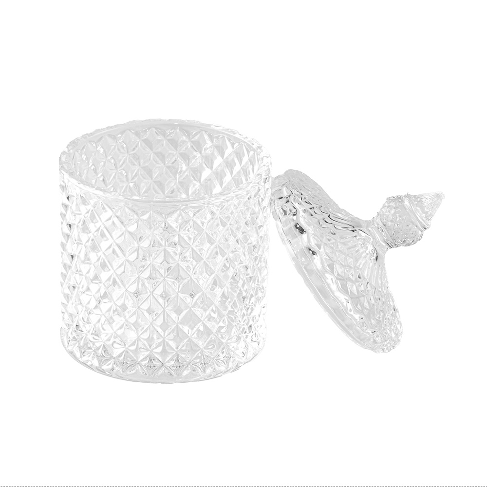 Bombonera Diamante Vidrio 250ml - Imagen 2