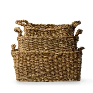 Juego De 3 Canastas Zostera Orgánicas Love And Lemons