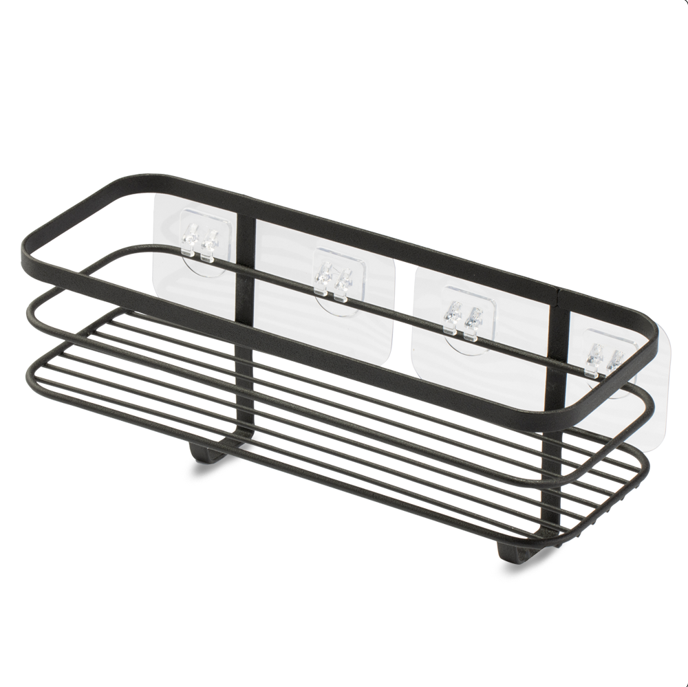 Repisa Rectangular Para Baño Acero Metaltex